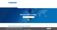 Desktop Screenshot of boge.com