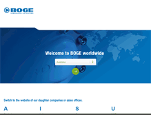 Tablet Screenshot of boge.com